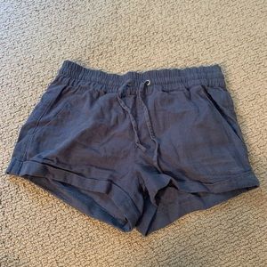 Linen Drawstring Shorts